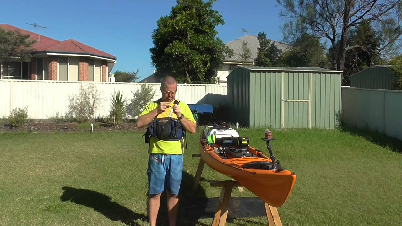 Product Review Ultra Trek PFD Kayak Fishing Prowler Ultra 4.3 Sydney