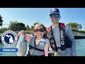 Kids White Bass Fishing, Handlining the Detroit River; Michigan Out of Doors TV #2324