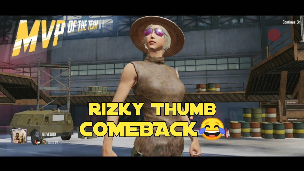 Rizky Thumb kembali wkwkwk