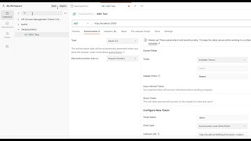 OAuth2.0 Tokens via Postman - Authorization Code Flow