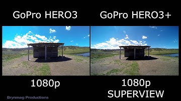 GoPro HERO3+ vs GoPro HERO3 - Superview Comparison #2