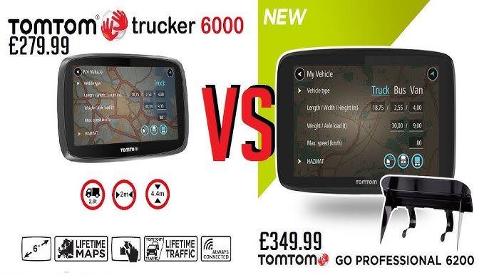 Tomtom GO Professional 6250 GPS para Vehículos Grandes