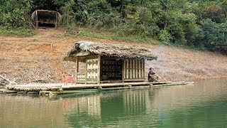 Complete Kitchen and Bamboo Walls for River Shelter | EP.318