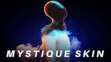 HOUDINI VFX: Mystique Skin Transformation [scene file included]