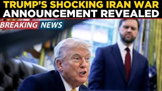 Trump LIVE: Urgent Briefing On Iran War, Huge Announcement Just Released | Iran War  | Trump Speech