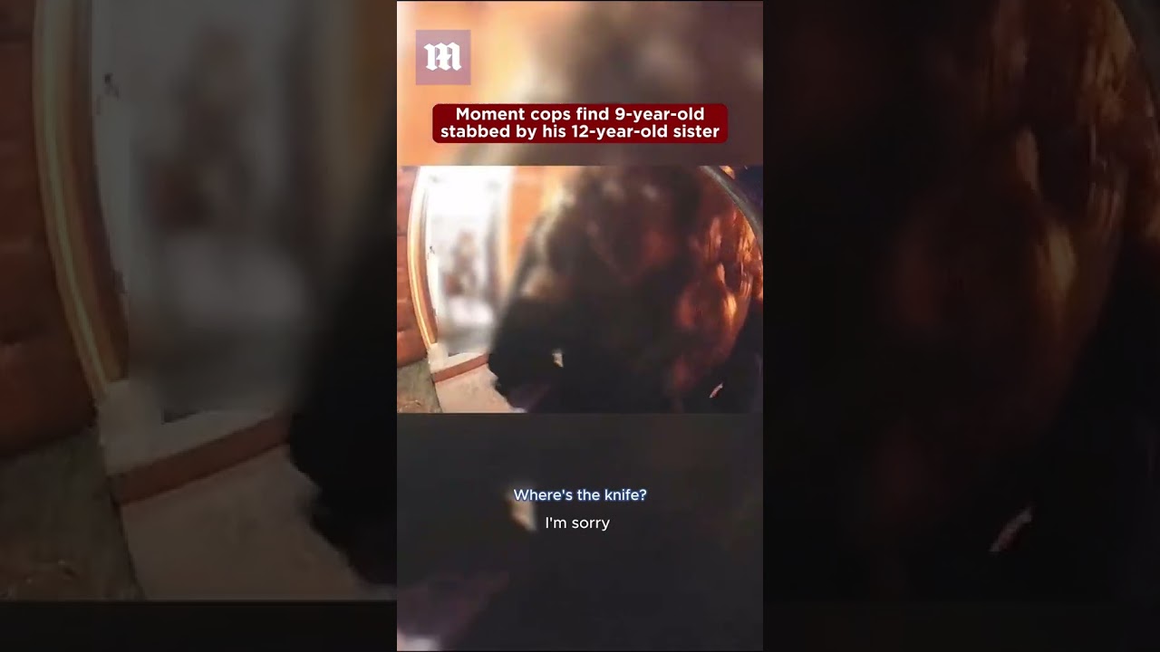 Bodycam: 12-year-old arrested for stabbing her 9-year-old brother