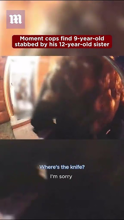 Bodycam: 12-year-old arrested for stabbing her 9-year-old brother