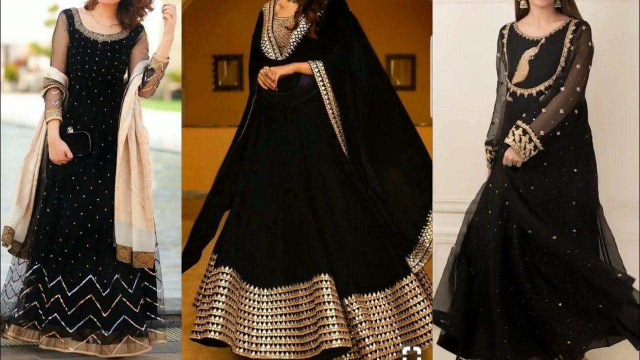 Black Gowns - Latest Designer Collection with Prices - Buy Online