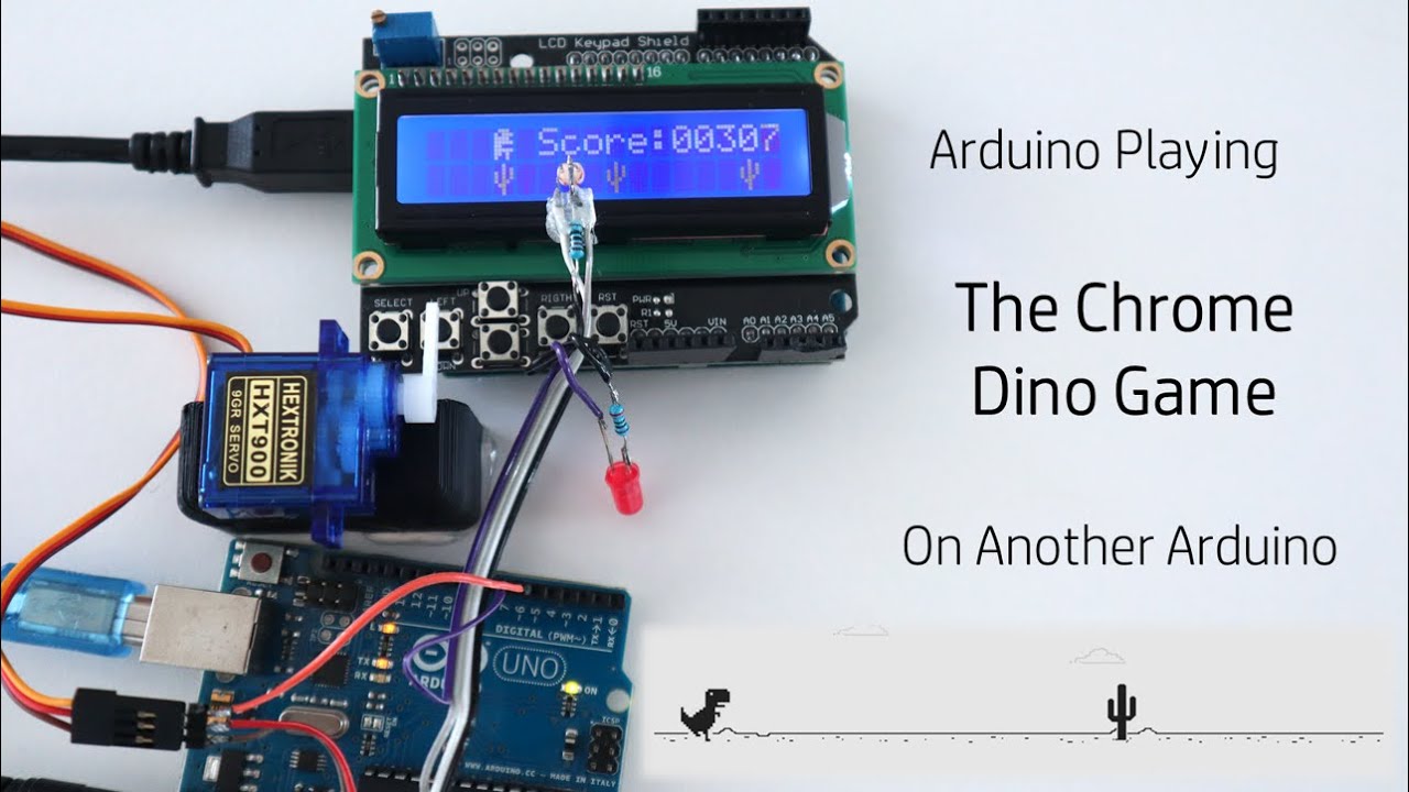 Arduino Chrome Dino