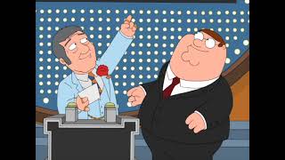 Lois passionately kisses family feud host - Family guy