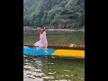 Gongfu on water, beauty, sister, challenge, Banhe Grand Canyon water walking, elegance never goes
