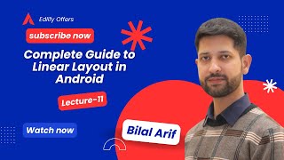 📱Lecture 11: Complete Guide to Linear Layout in Android | Hands-On Practice
