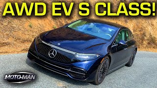2022 Mercedes Benz EQS 580: Not a Tesla. Not a Taycan. The first true luxury EV!