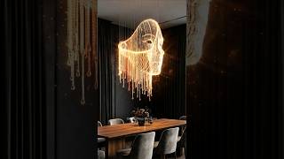Face & Light Narrative: A Chandelier Lighting Up the Artistic Dream 🌟💫 #chandelier