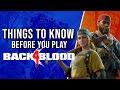 What you need to know before you play Back 4 Blood