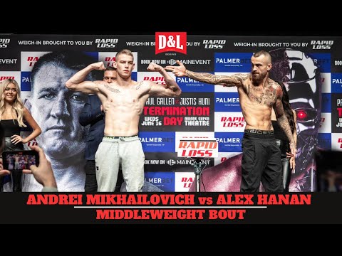 Andrei Mikhailovich vs. Alex Hanan | Middleweight Bout