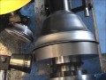shearforming-spinning-machining-beading on a DENN ZENN-100 CNC metal spinning machine