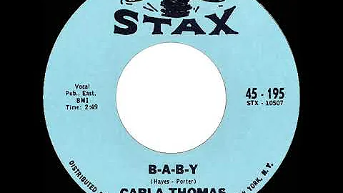 1966 HITS ARCHIVE: B-A-B-Y - Carla Thomas (mono 45)
