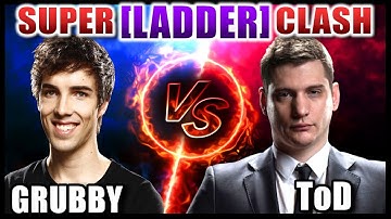 Grubby | WC3 | SUPER[LADDER]CLASH vs ToD!