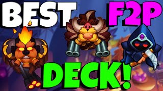 The NEW *BEST* F2P Deck For Easy Wins in Rush Royale