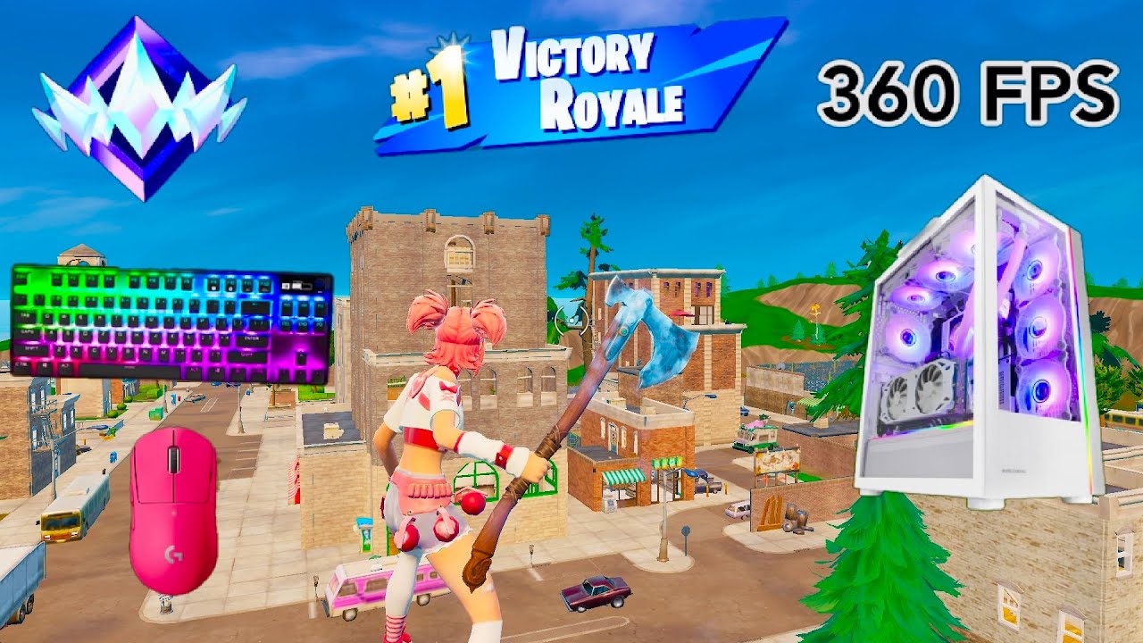 Fortnite Unreal Ranked Reload On PC | Keyboard & Mouse Gameplay | 360 FPS | 4K