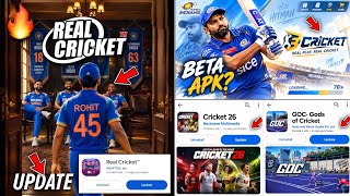 E Cricket Apk 😍 Real Cricket Update 😱 Cricket 26 Mobile & Game Changer 5 v4.4 🎯 GOC Beta Version 🥰 screenshot 2