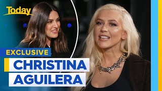 TODAY Australia: Sarah Abo catches up with pop megastar Christina Aguilera (2023)