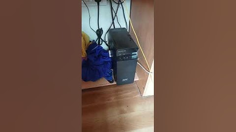 APC ups long beep with red light issue