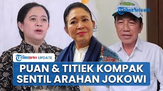 Download lagu Reaksi Menohok Puan & Titiek soal Jokowi Koar-koar Minta Relawan Dukung Prabowo 2 Periode
