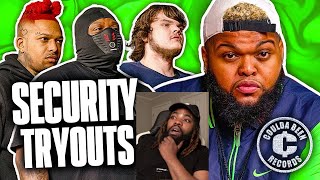 Coulda Been Security Tryouts hosted by Druski