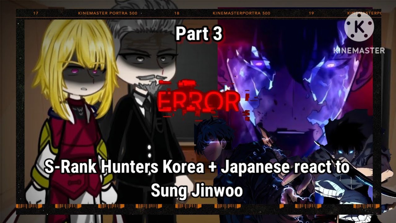 ●🇺🇲🇧🇷●🍁🥀||S-Rank Hunters Korea + Japanese react to 𝒮𝓊𝓃𝓰 𝒥𝒾𝓃𝓌ℴℴ|| 🥀🍁[Manhwa Spoiler] _Part3_