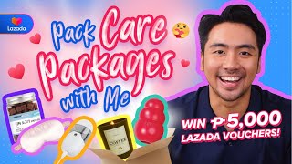 Pack Care Packages with Me, Landamme Vivas│Ka-Lazada Tries│Lazada Philippines screenshot 5