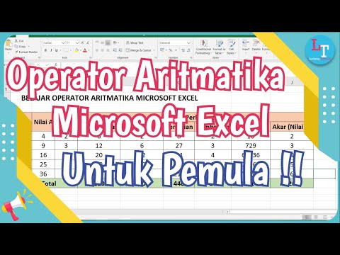 Tutorial on Using Arithmetic Operators in Microsoft Excel