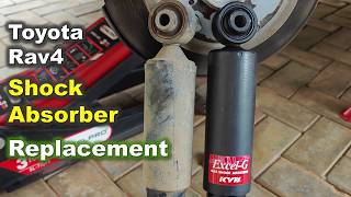 Rear Toyota Shock Absorber Replacement 2006 - 2018 Rav4 Change Your Rear Shock Absorber