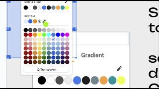Select Color with Slides and Draw