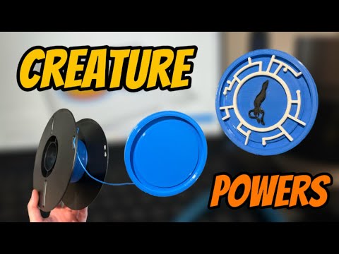 I 3D Printed WILD KRATTS CREATURE POWER DISKS - YouTube