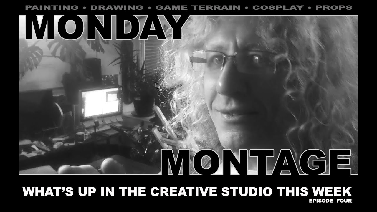 Monday Montage Ep 4 • How to create a book Cover Illustration. My sketchbook & stop motion animation