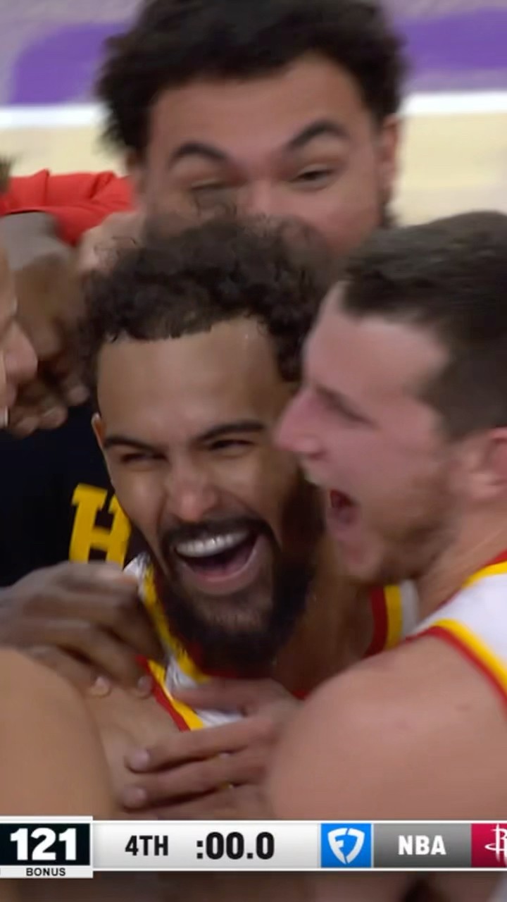 Ice Trae CALLS GAME ? #TissotBuzzerBeater