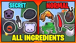 [UPDATED] How to get ALL INGREDIENTS + SECRET INGREDIENTS in WACKY WIZARDS 🧙 || Roblox