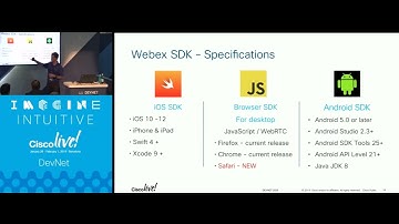 DEVNET 2026 Webex SDK Overview and Coding Demo