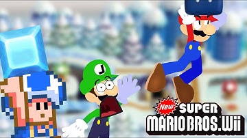 Hell Is Cold. NSMB Wii | World 3