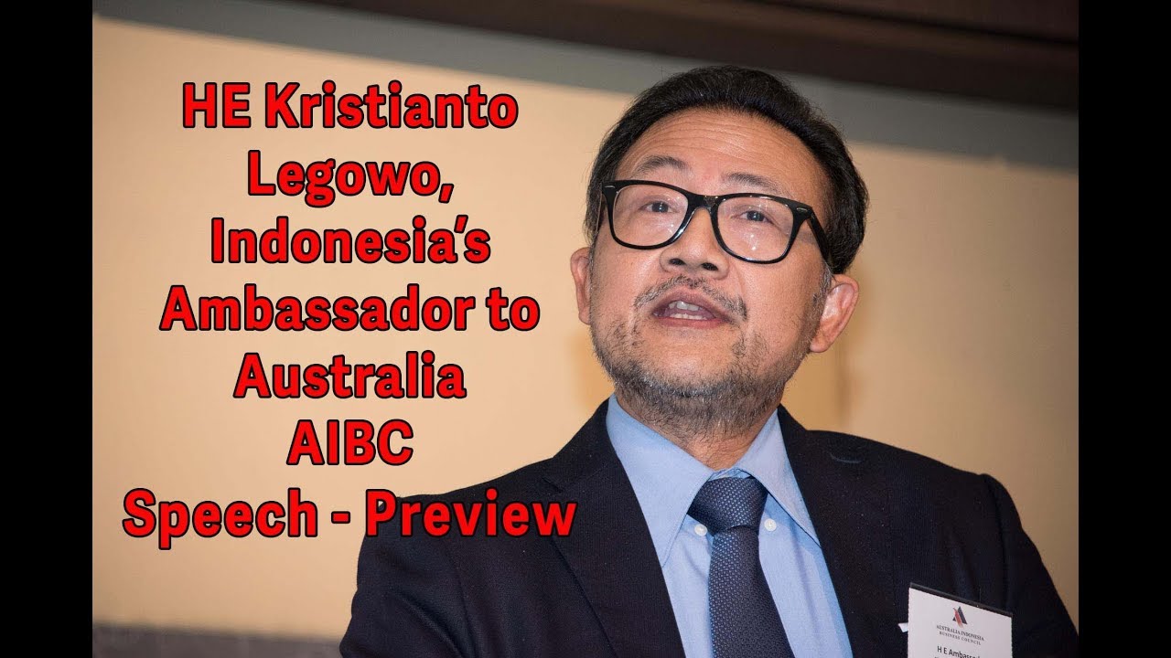 Australia Indonesia Business Council event speech preview Indonesian
