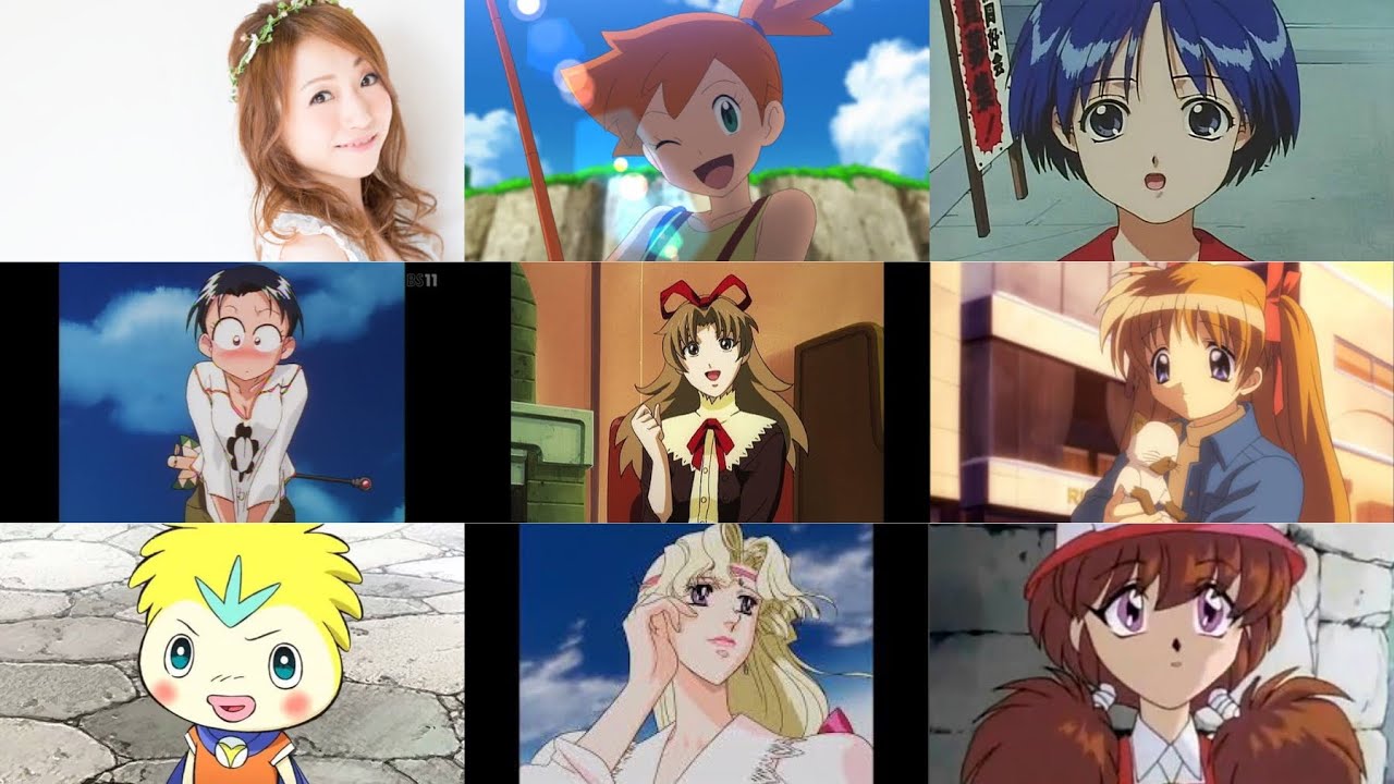 飯塚雅弓が演じたアニメキャラまとめ - YouTube