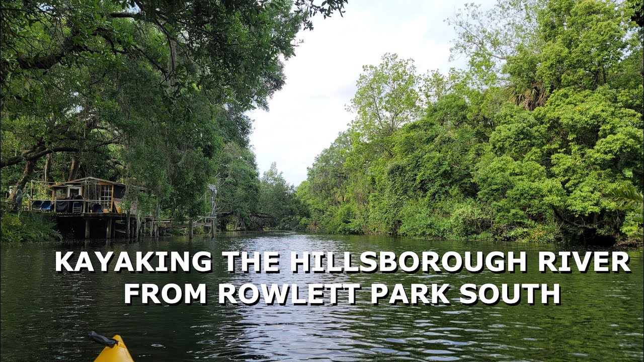 Greg On The Go Kayaking the Hillsborough River in Tampa from Rowlett