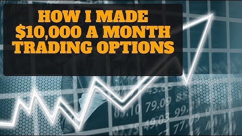 How I Made $10,000 a Month Trading Options