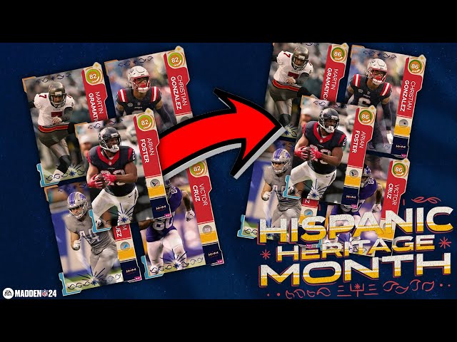 Madden 24 Ultimate Team: How to Level Up Hispanic Heritage Players!