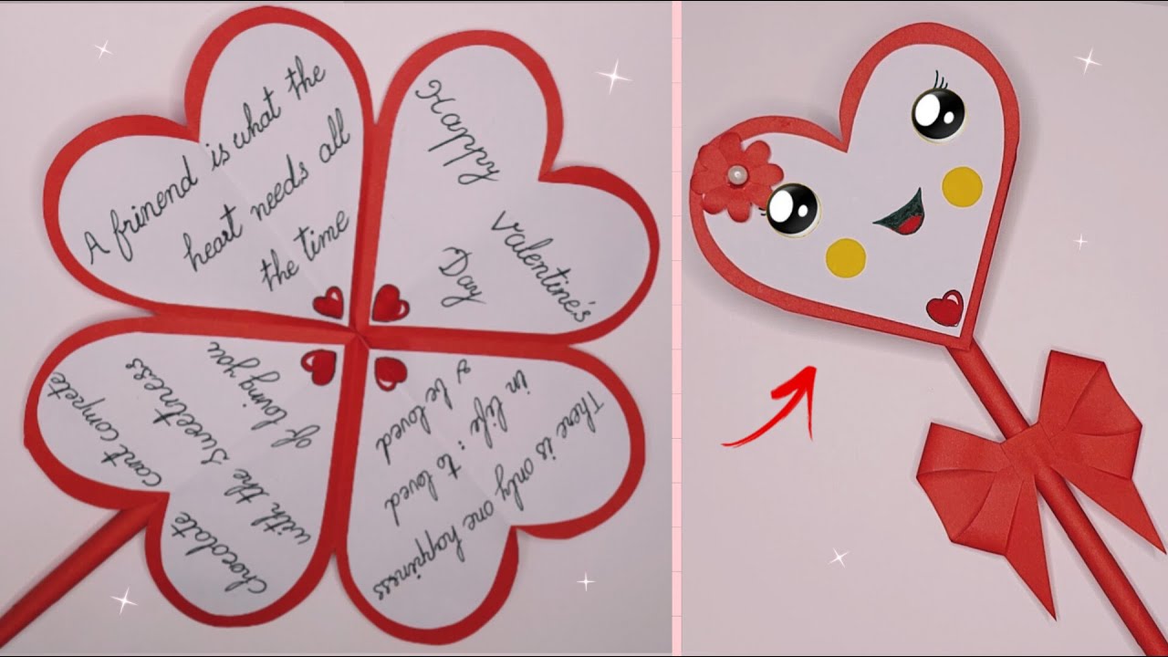 DIY Valentine s Day Card How To Make Valentine Card Easy Greeting diy-valentine-s-day-card-how-to-make-valentine-card-easy-greeting