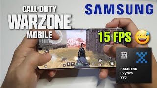 This is Warzone Mobile using Exynos 990 - Samsung Note 20 looks like - $1,000 Phone