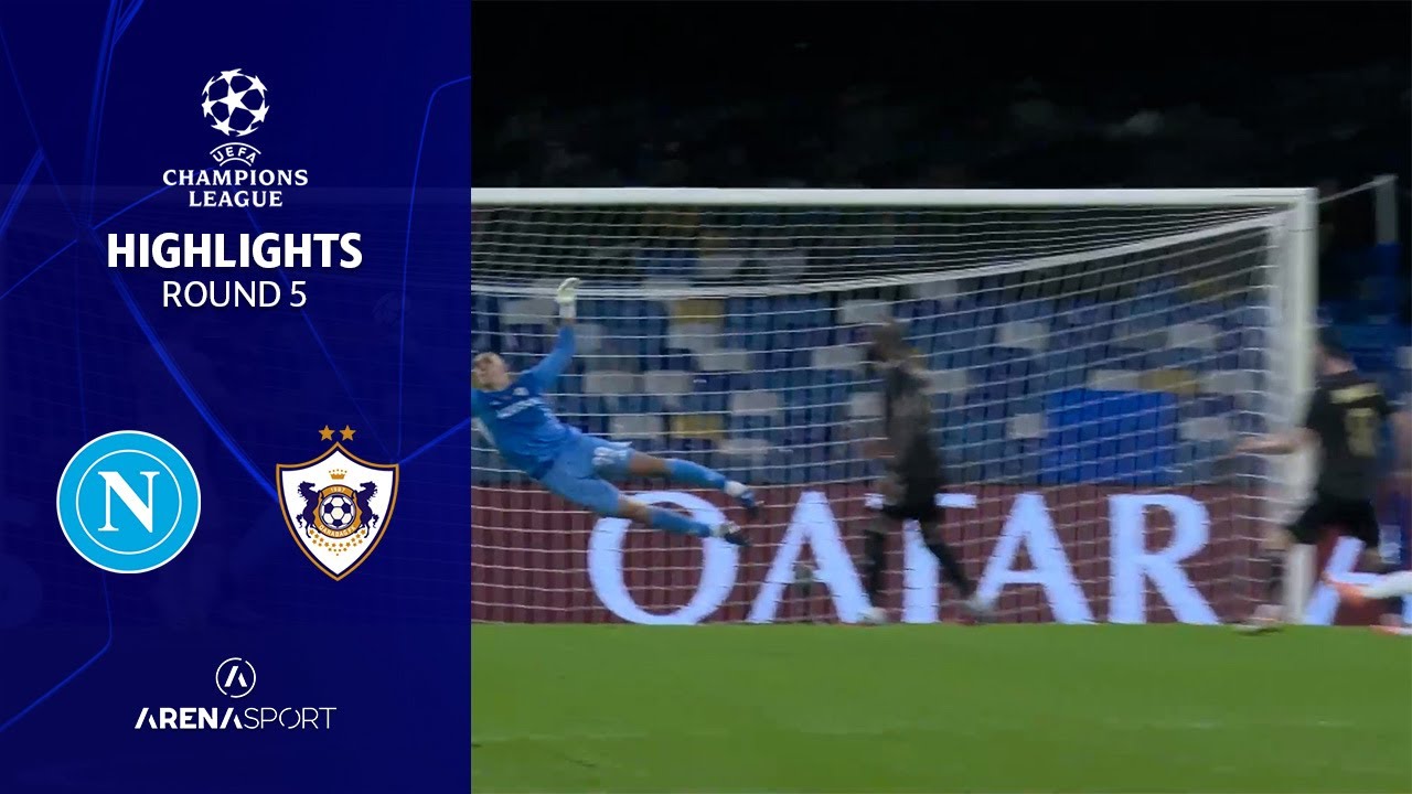 UEFA CHAMPIONS LEAGUE (5.kolo): Napoli - Qarabag 2:0 | 25. novembar 2025.