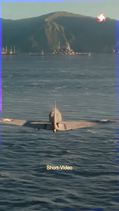US Air Force drops torpedoes on Japanese aircraft carriers #movie #action #kungfu #war #shorts